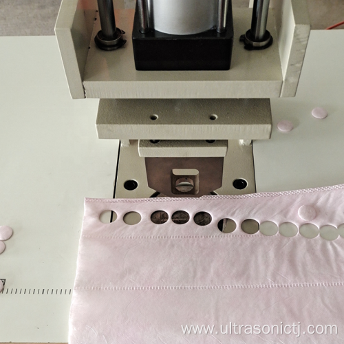 High performance fabric punching machine for all shapes of holes Ultrasonic punching machine